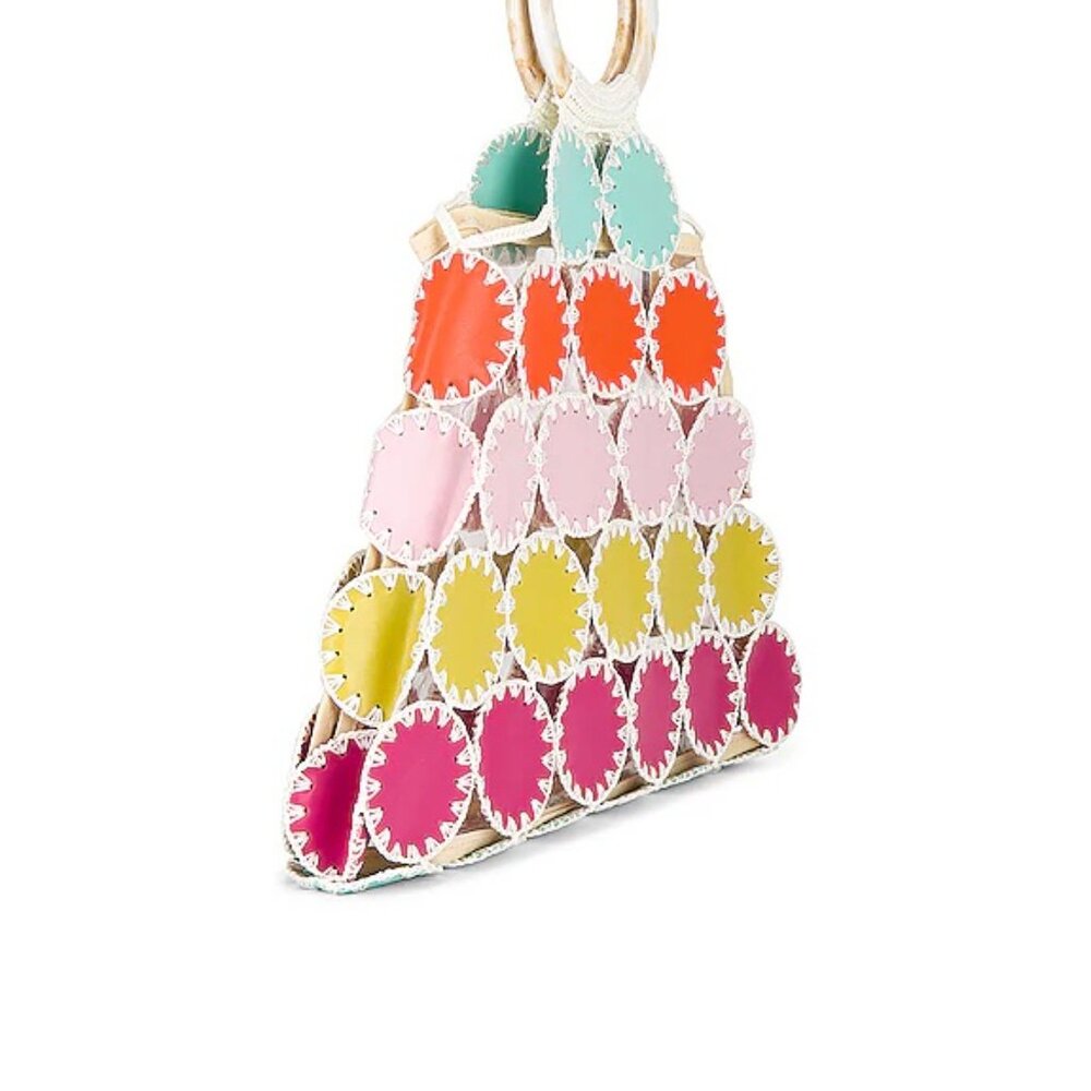 My Beachy Side Mochi Rainbow Crochet Bucket Bag - Picture 2 of 6